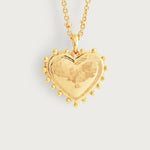 Anabel Aram Heart Large Locket Necklace