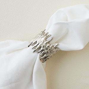 Silver Cast Napkin Ring