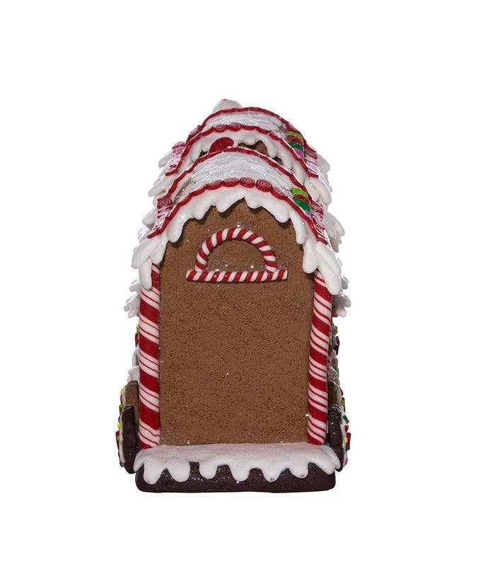 Kurt S. Adler, Inc. - 19.5"B/O GINGERBREAD LED TRAIN TABLETOP