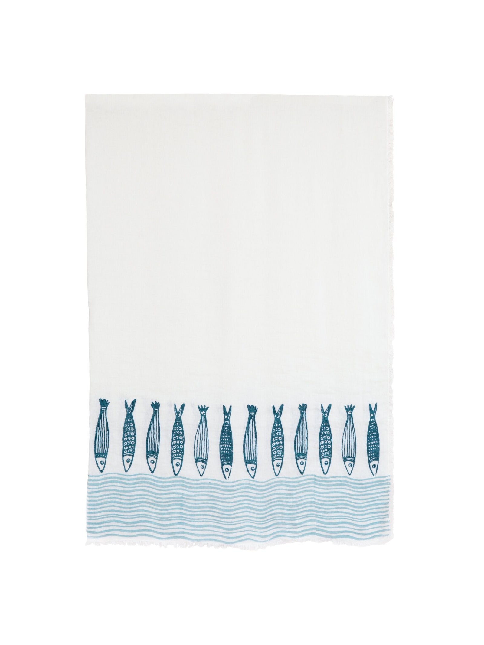 Bertozzi Panarea Wave Linen Throw 55 X 78