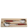 The French Farm - Jean Dubost Salad Servers with Red handles