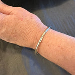 Sophie Deschamps Bijoux - Thin BANGLE Silver Plated