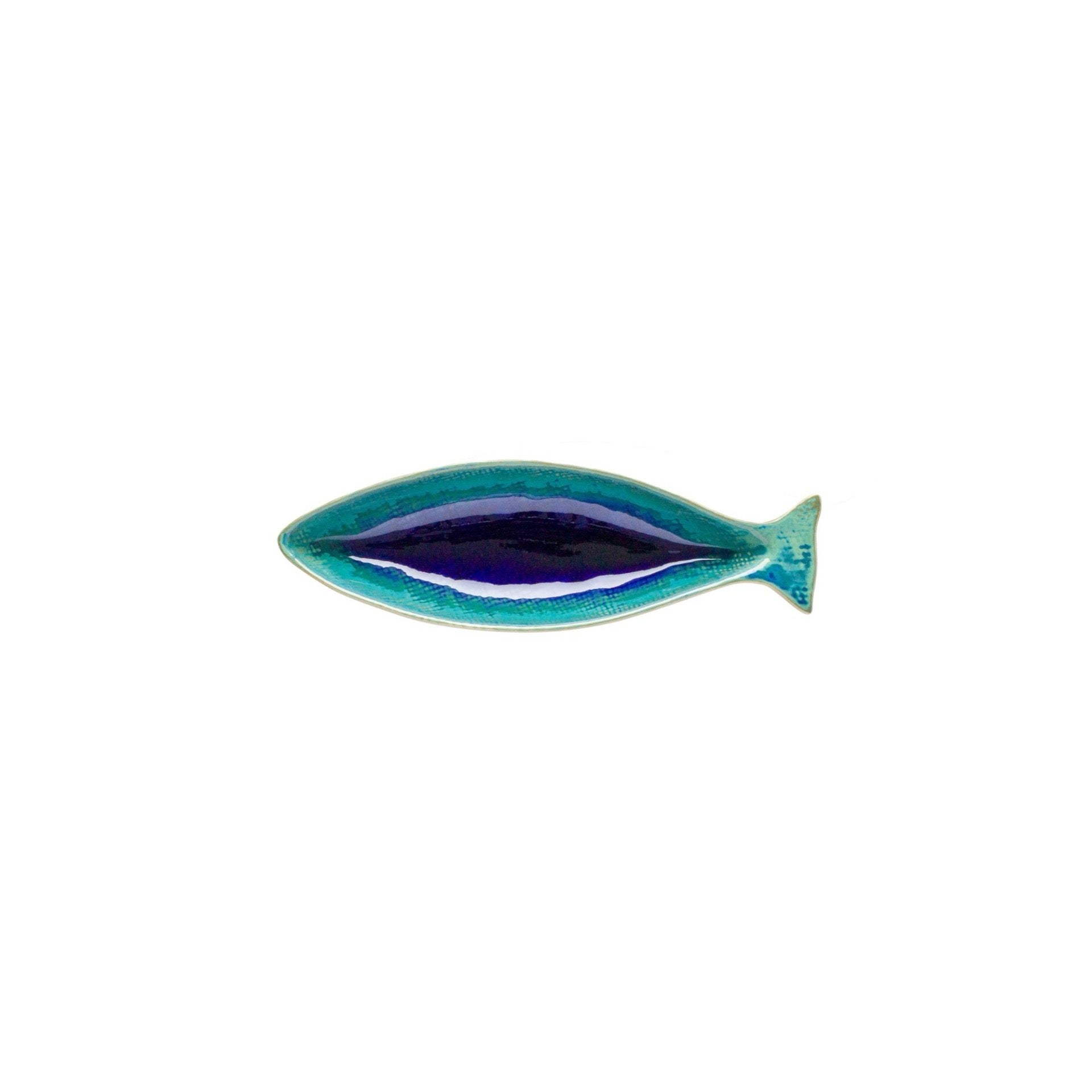 Small Cavala (Mackerel) Dori Smalll Fish Shaped Platter 8"