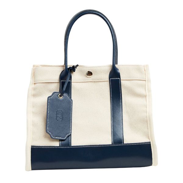 Amanda Lindroth Bahama Tote Small Navy