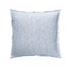 Blue Pinstripe Fringe Linen Pillow