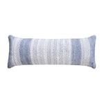 Seaside Stripe Handwoven Pillow 14x40