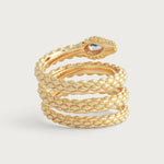 Anabel Aram Serpent Wrap Ring