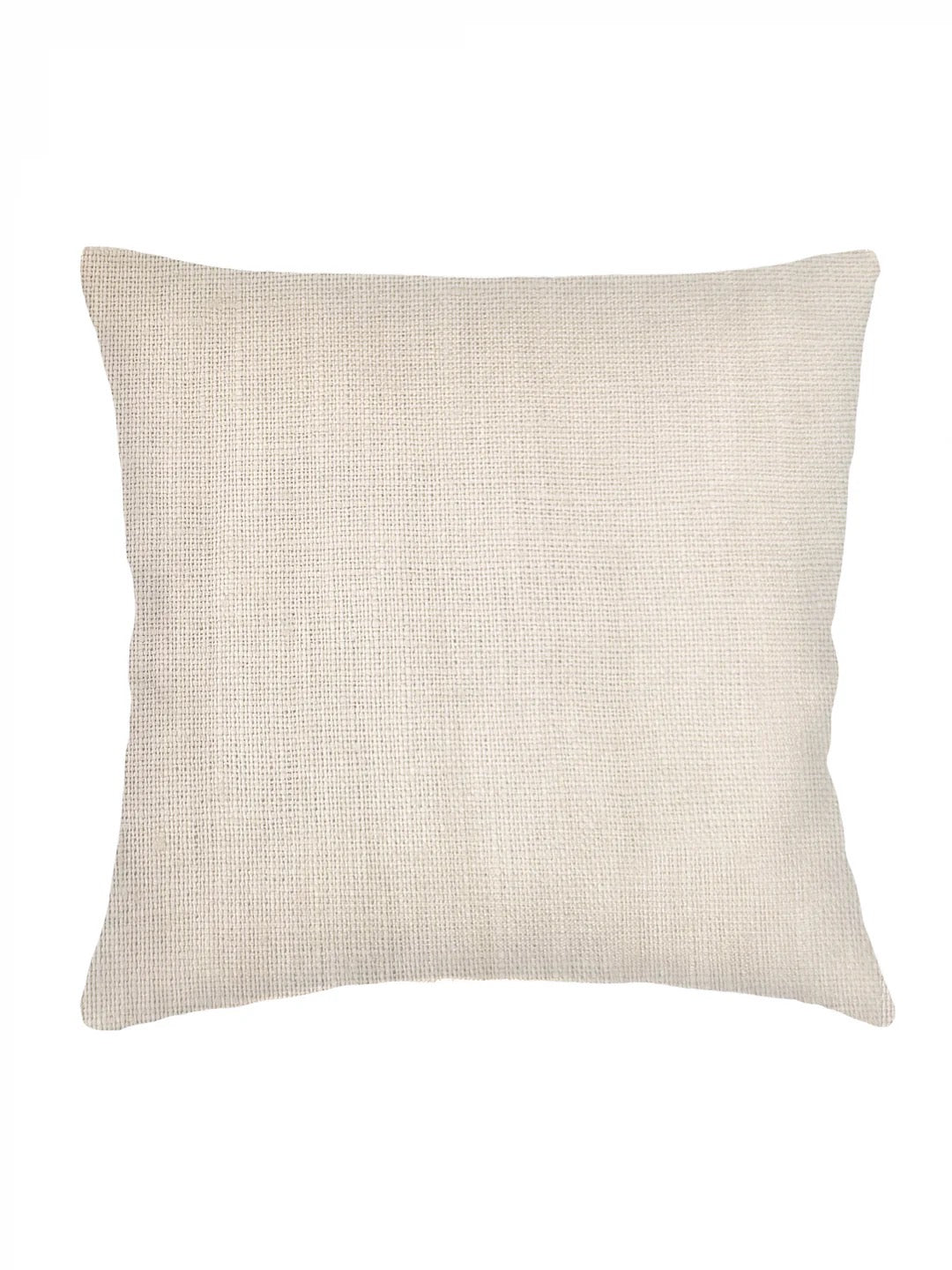 So Soft Linen Natural Beige Pillow 20X20 with Palm Trees