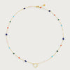 Anabel Aram Milos Long Chain Necklace Multi