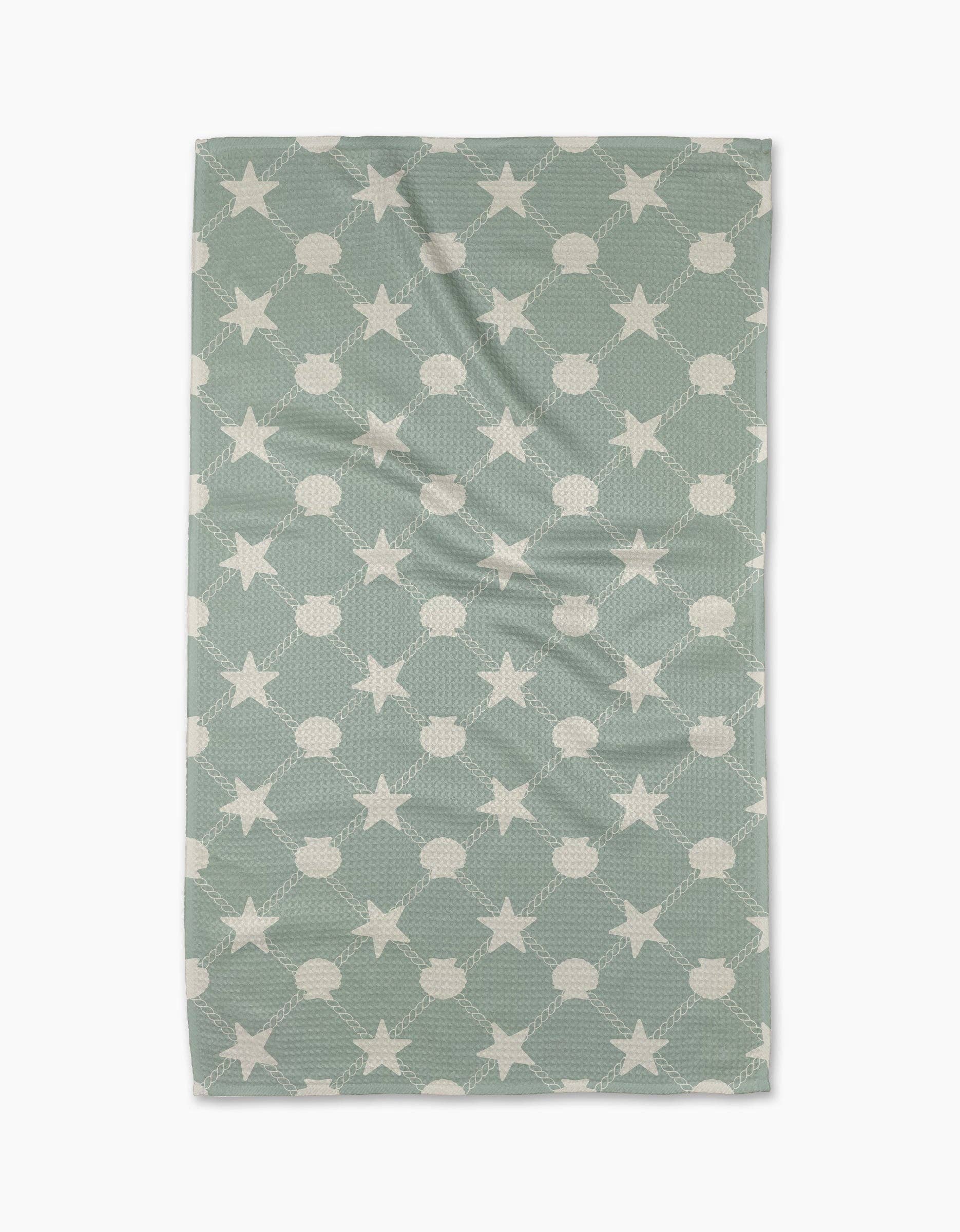 Geometry - Harbor Haven Tea Towel