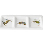 Kim Rody Blue Crab Trifecta Tridish 15" x 6"