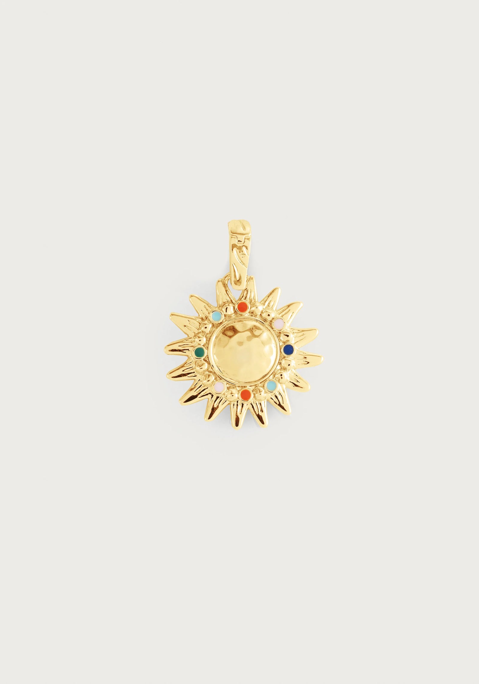 Anabel Aram Milos Soleil Charm Gold Enamel