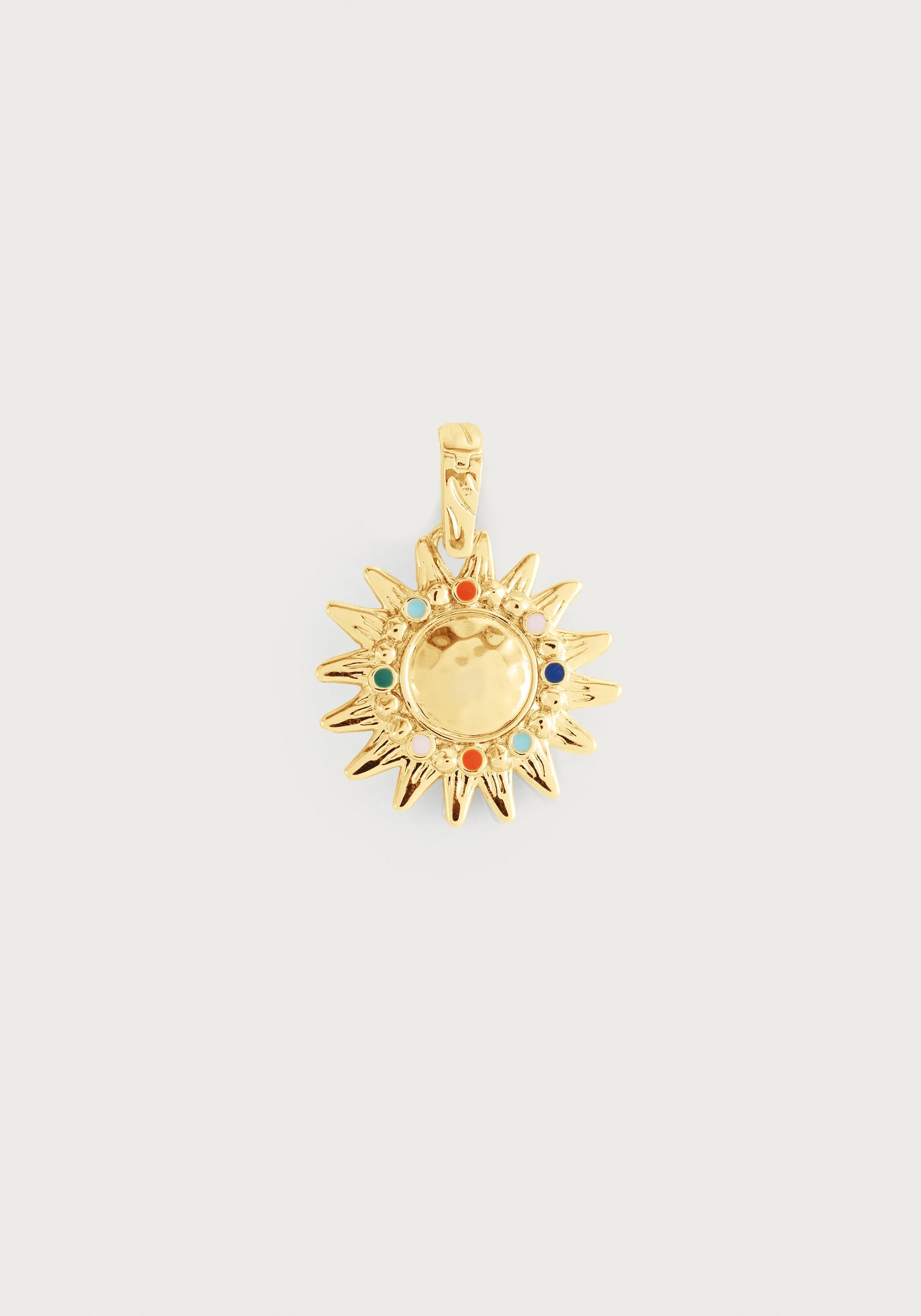Anabel Aram Milos Soleil Charm Gold Enamel