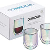 Corkcicle Glass Stemless- Double Pack- Prism