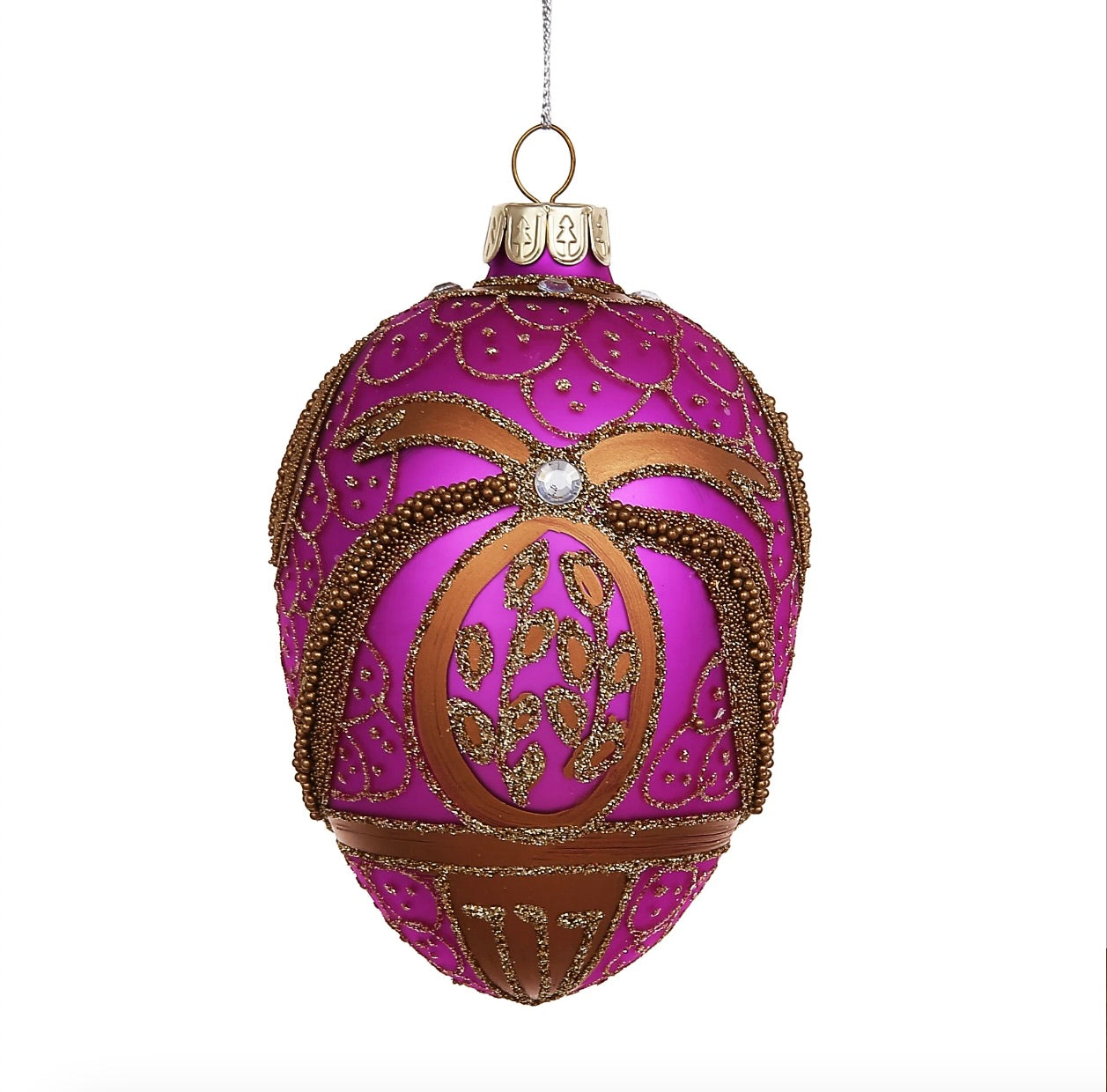 Royal Crest Egg 5" Ornament