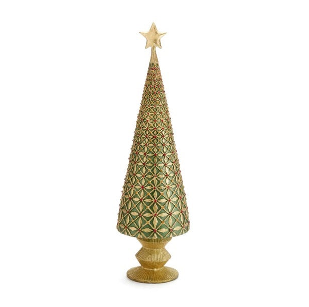 Diamond Burst Cone Tree (Trad. Green) 17"