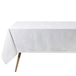 Le Jacquard Francais Lumiere White Tablecloth 66X121