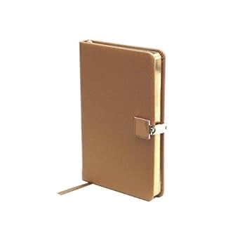 Addison Ross Notebook A6 Tan & Gold