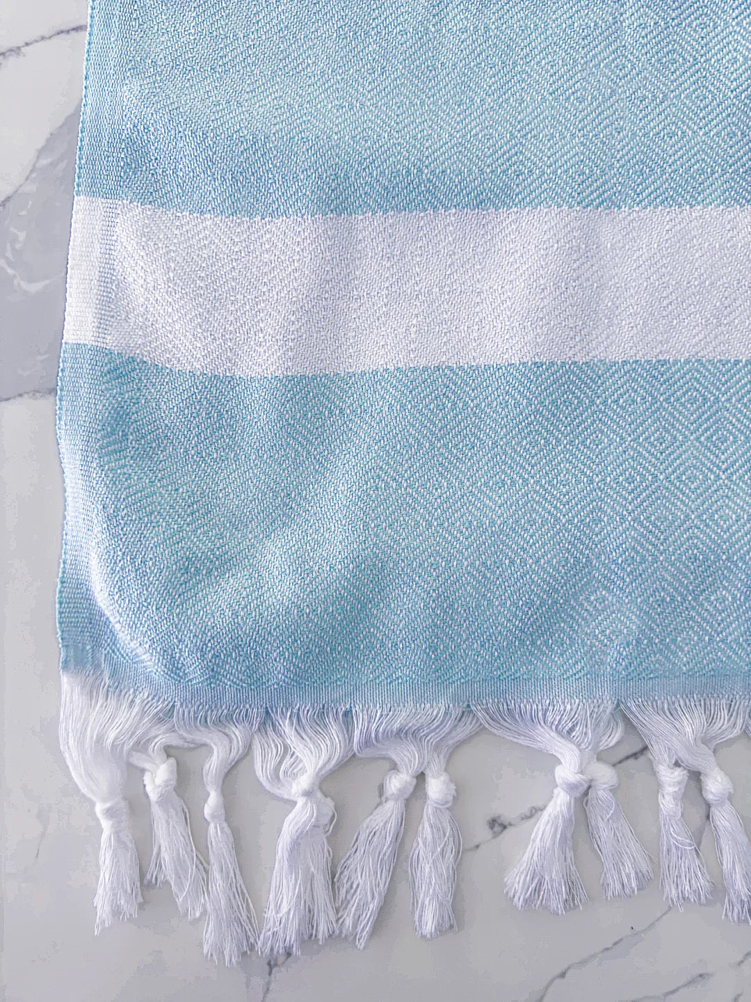 Charleston Stripe Turkish Cotton Beach Towel