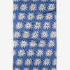 Geometry - Blue Daisies Tea Towel