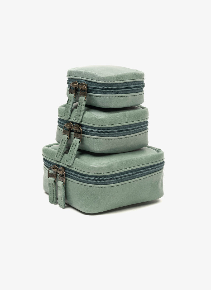 Moore and Giles Leather Travel Pouch