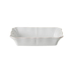 Alentejo 10" White Rectangular Baker