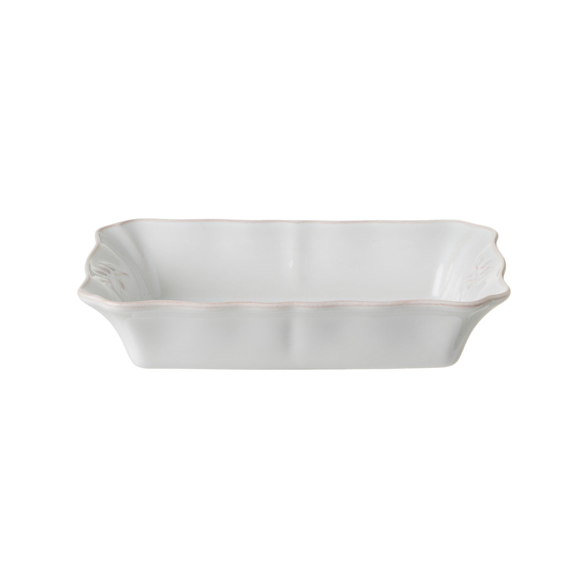 Alentejo 10" White Rectangular Baker