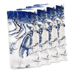 Caskata - Blue Lobster Dinner Napkins, Set of 4
