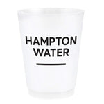 Frost Plastic Cup - Hampton Water - 8 pack