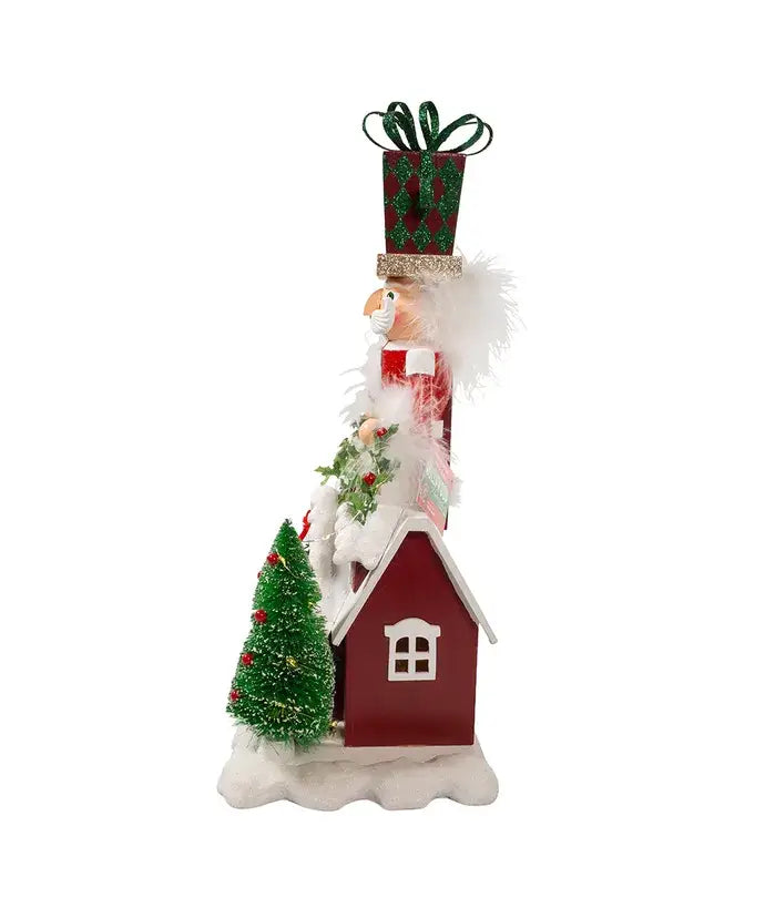 Kurt S. Adler, Inc. - 18"BO DECK THE HALLS MUSICAL LED NUTCRACKER