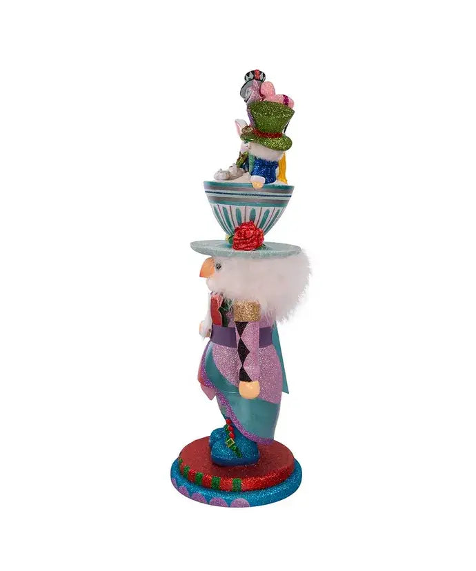 Kurt S. Adler, Inc. - 24"ALICE TEACUP PARTY HAT NUTCRACKER