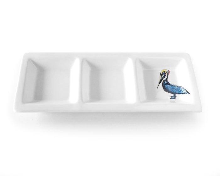 Kim Rody Pelican Tridish 15" x 6"