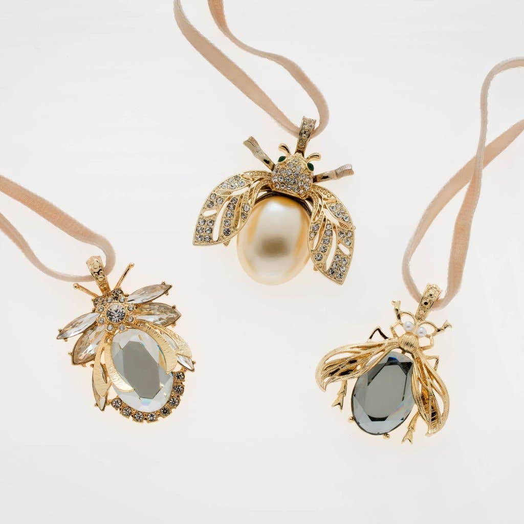 Joanna Buchanan - Classic sparkle hanging ornament set