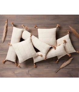 Woven Pattern Pillow - Long and Square