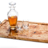 Ladorada Burl Veneer Serving Tray