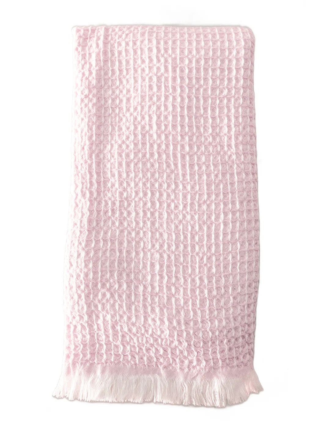 2 Tone Turkish Cotton Waffle Bath Towel