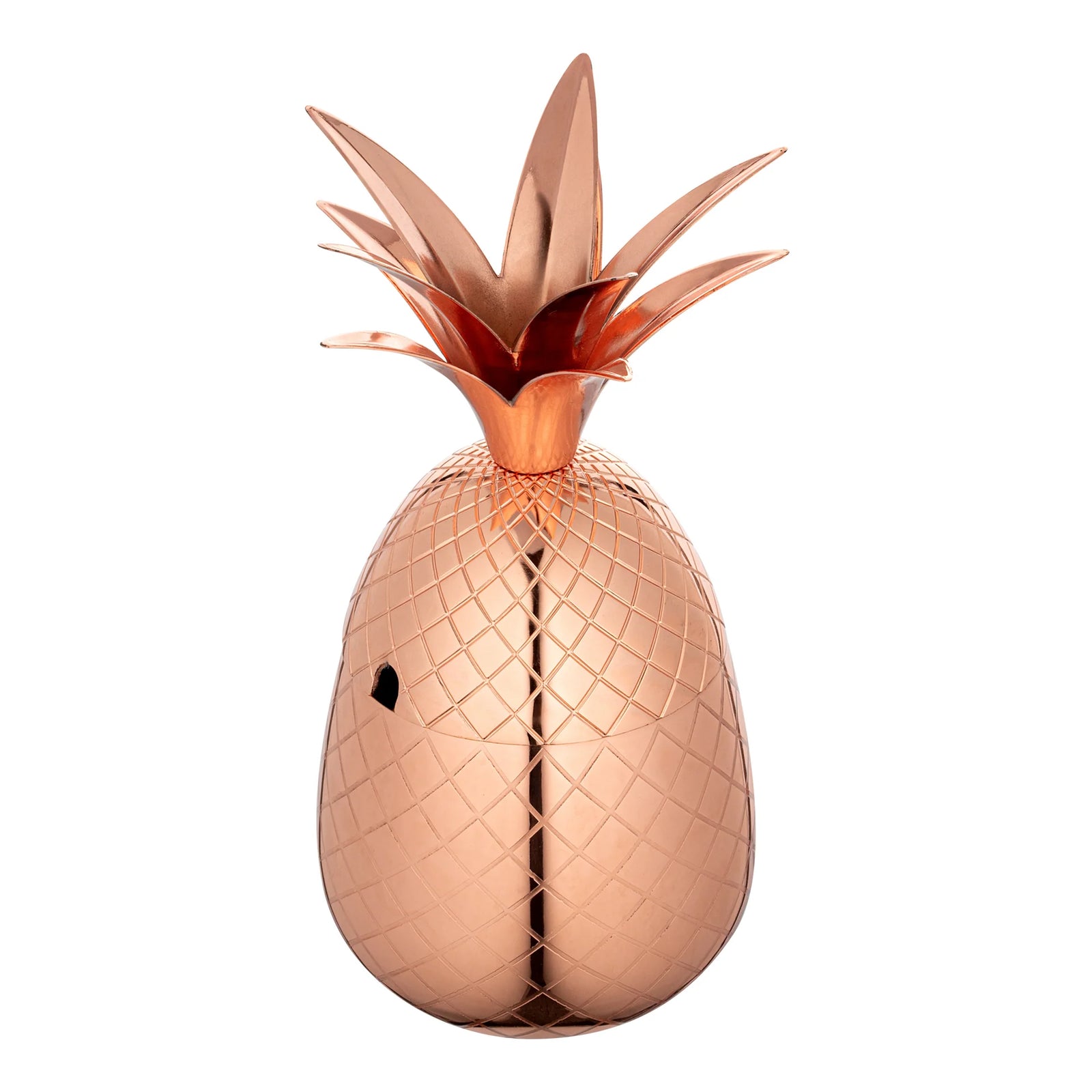 Copper-Plated Stainless Steel Drink Pineapple Tumbler 24oz