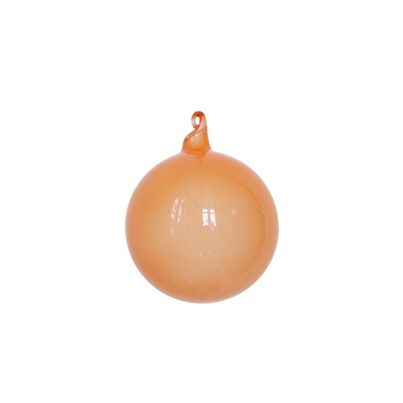 Winward Bubblegum Glass Ball Ornament 100MM
