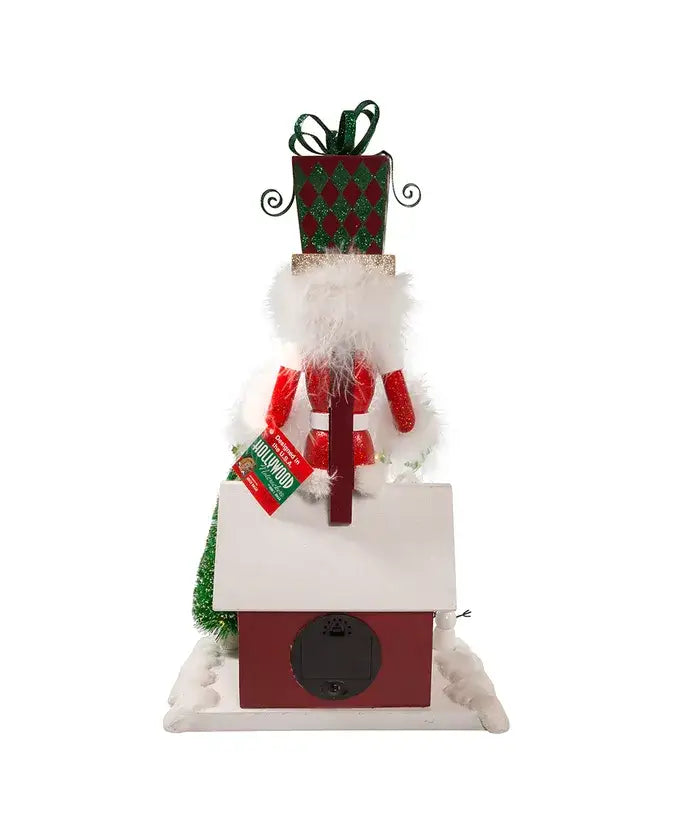 Kurt S. Adler, Inc. - 18"BO DECK THE HALLS MUSICAL LED NUTCRACKER