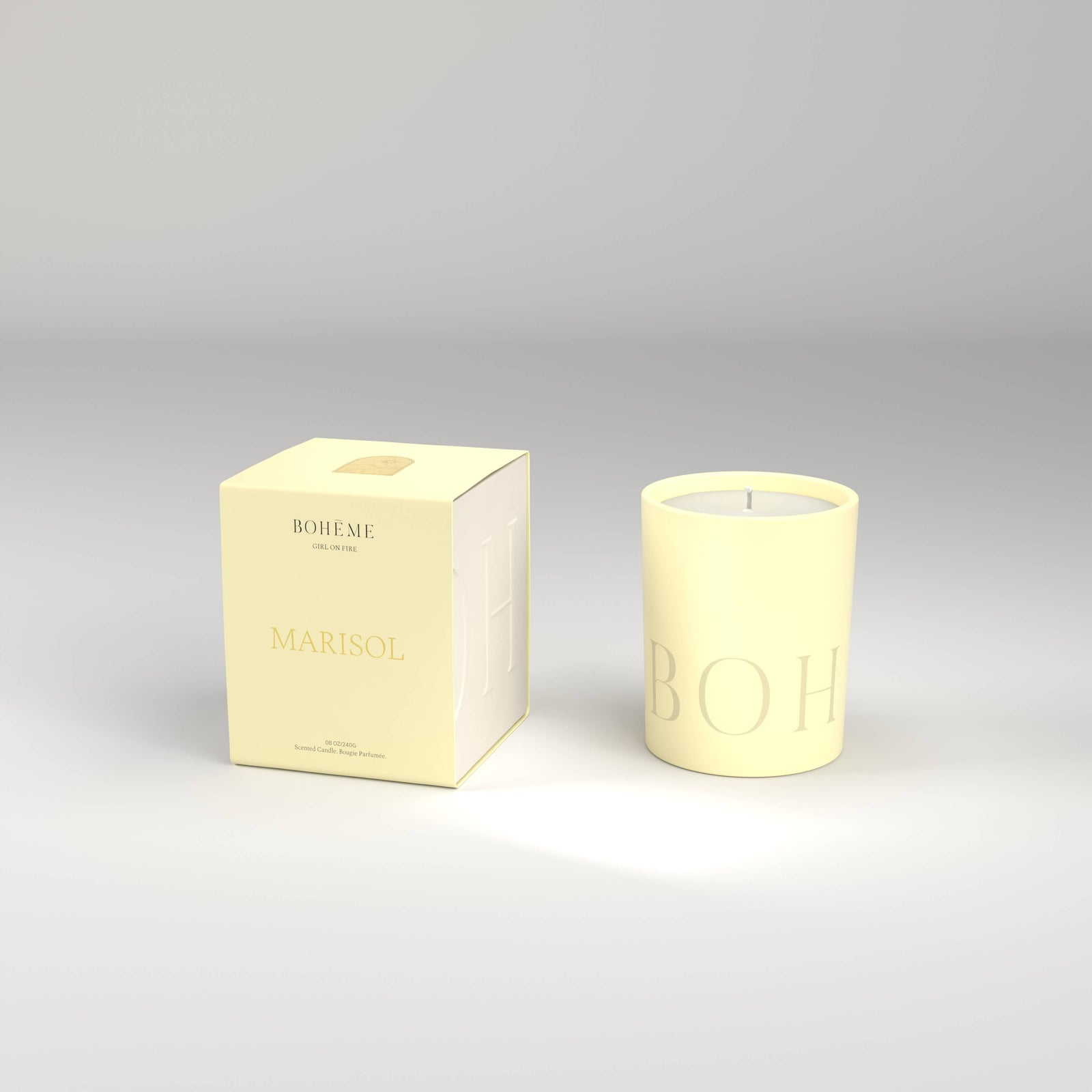 Boheme Fragrances - Marisol: Premium Scented Soy Blend Wax Candle