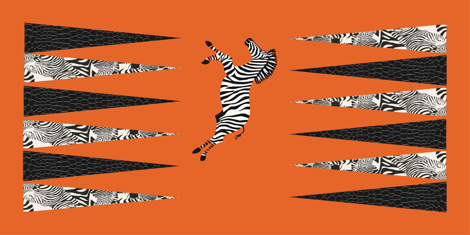 Maven Home - Game - Backgammon - Zebra