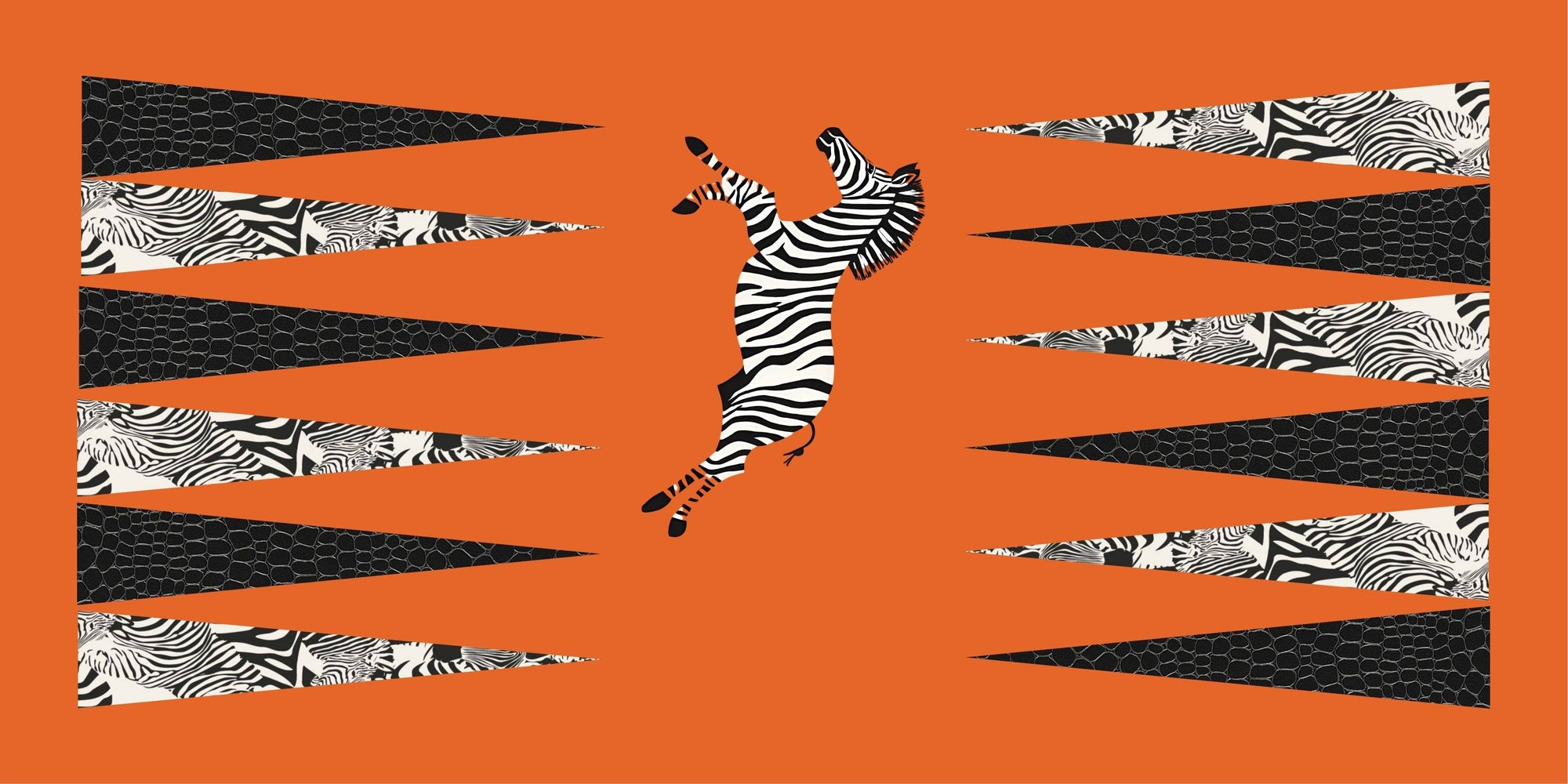 Maven Home - Game - Backgammon - Zebra