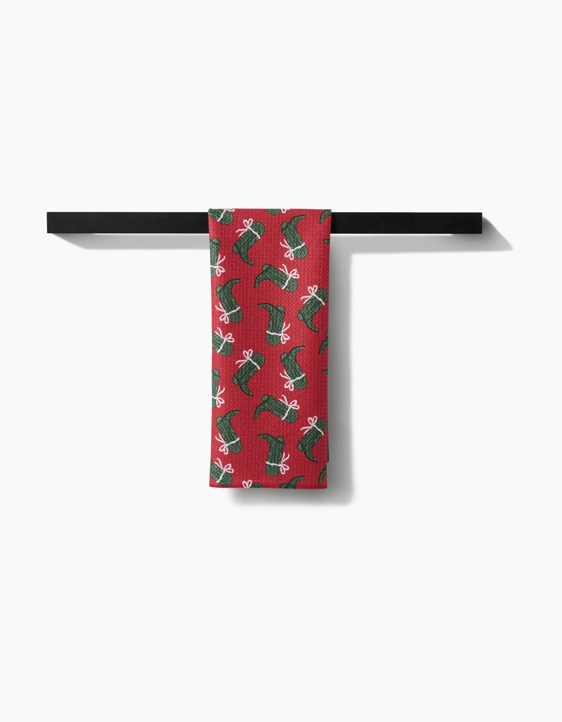 Geometry - Merry Boots Tea Towel