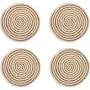 Spiral Rope Placemats Set of 4