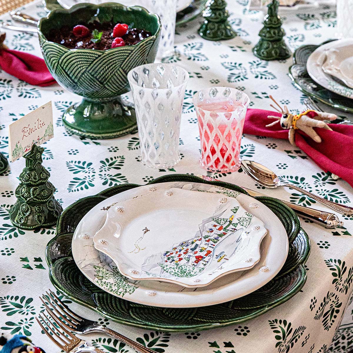 Juliska Berry & Thread North Pole Dessert/Salad Plate