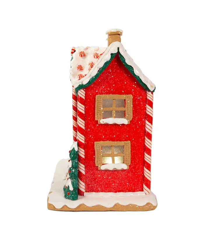 Kurt S. Adler, Inc. - Battery-Operated Light-up Musical Gingerbread House