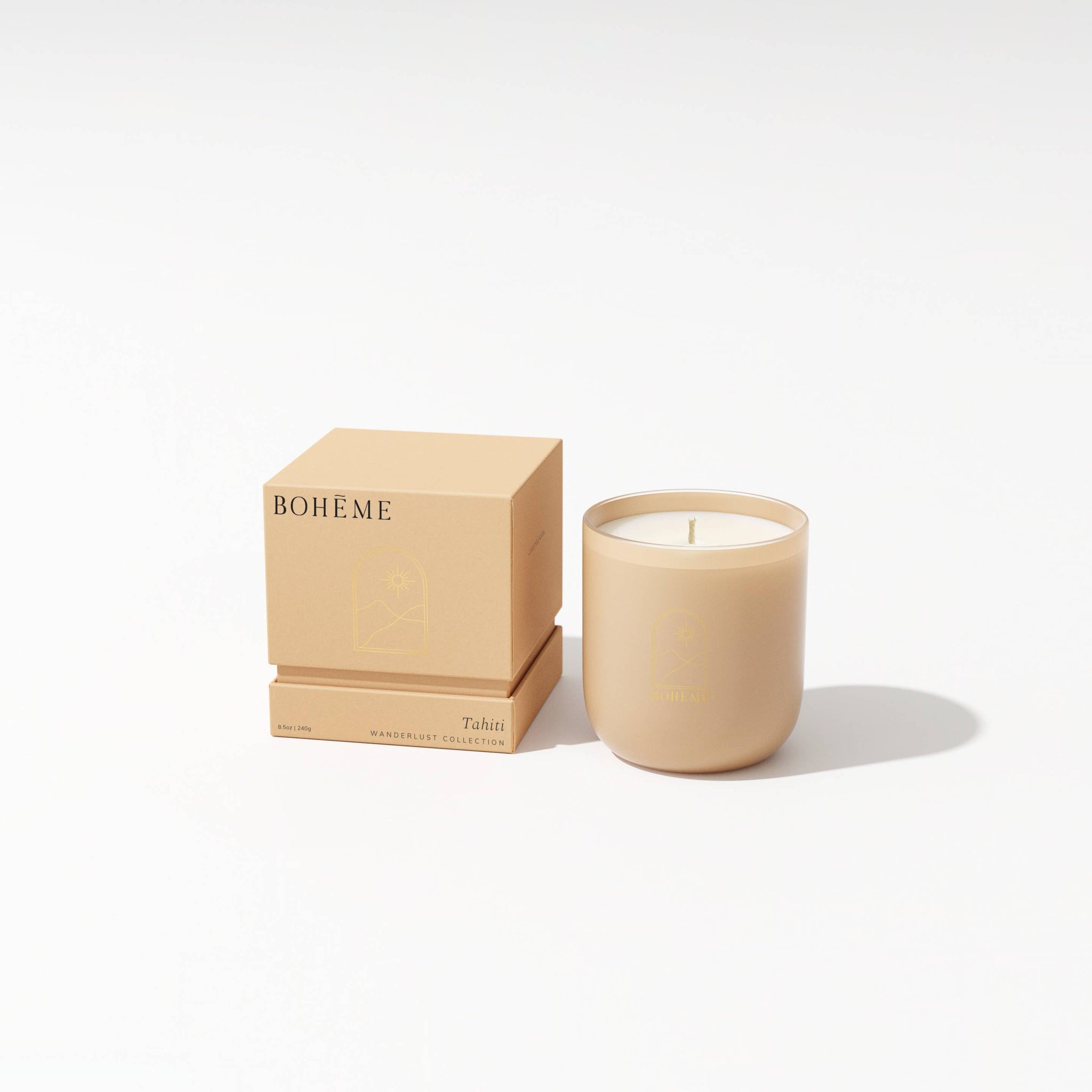 Boheme Fragrances - Tahiti: Boheme Scented Candle with Soy Wax Blend