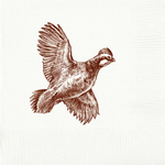 Alexa Pulitzer - Quail White Beverage Napkins