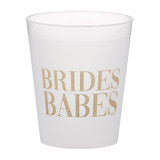 Frost Plastic Cup - Brides Babes 8 pack