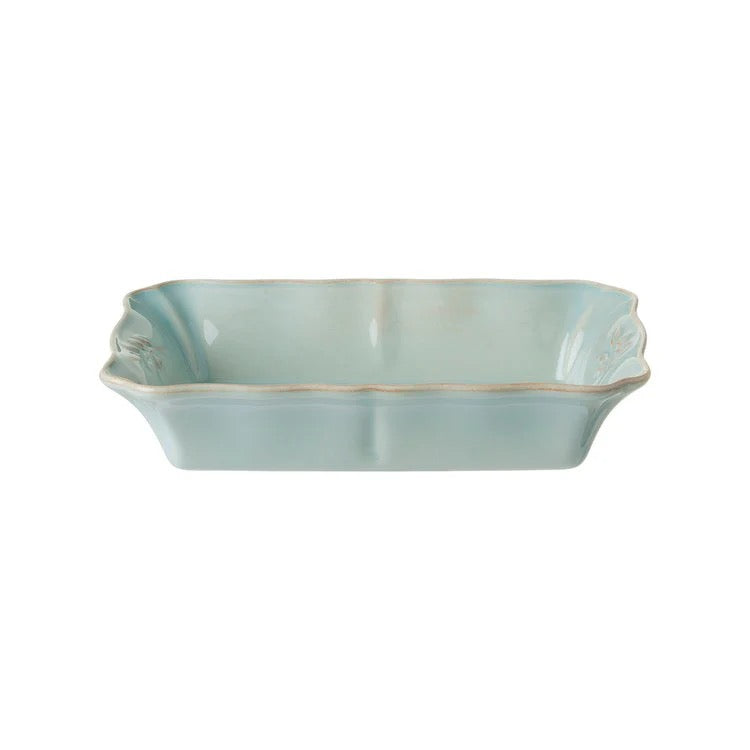 Alentejo 10" Turquoise Rectangular Baker